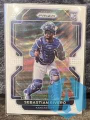 2022 Panini Prizm Sebastian Rivero #108 Rookie White Wave Prizm Royals